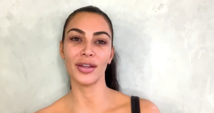 Kim Kardashian Stands Behind Her Body Makeup Despite Haters Tv Shows Ace
