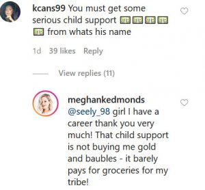RHOC Meghan King Edmonds Instagram Screenshot Child Support