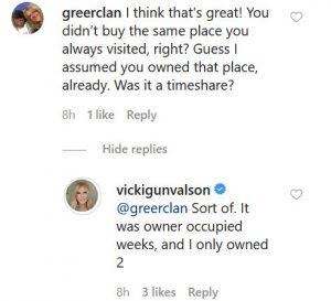 RHOC Vicki Gunvalson Instagram Comment Screenshot
