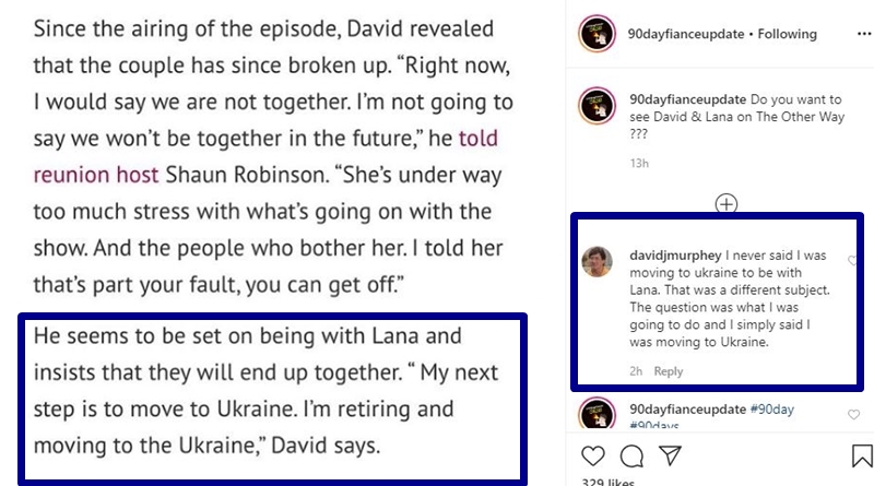 90 day Fiance Before the 90 days tell all David and lana