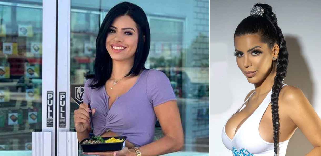 Before and after of 90 Day Fiance star Larissa Dos Santos Lima