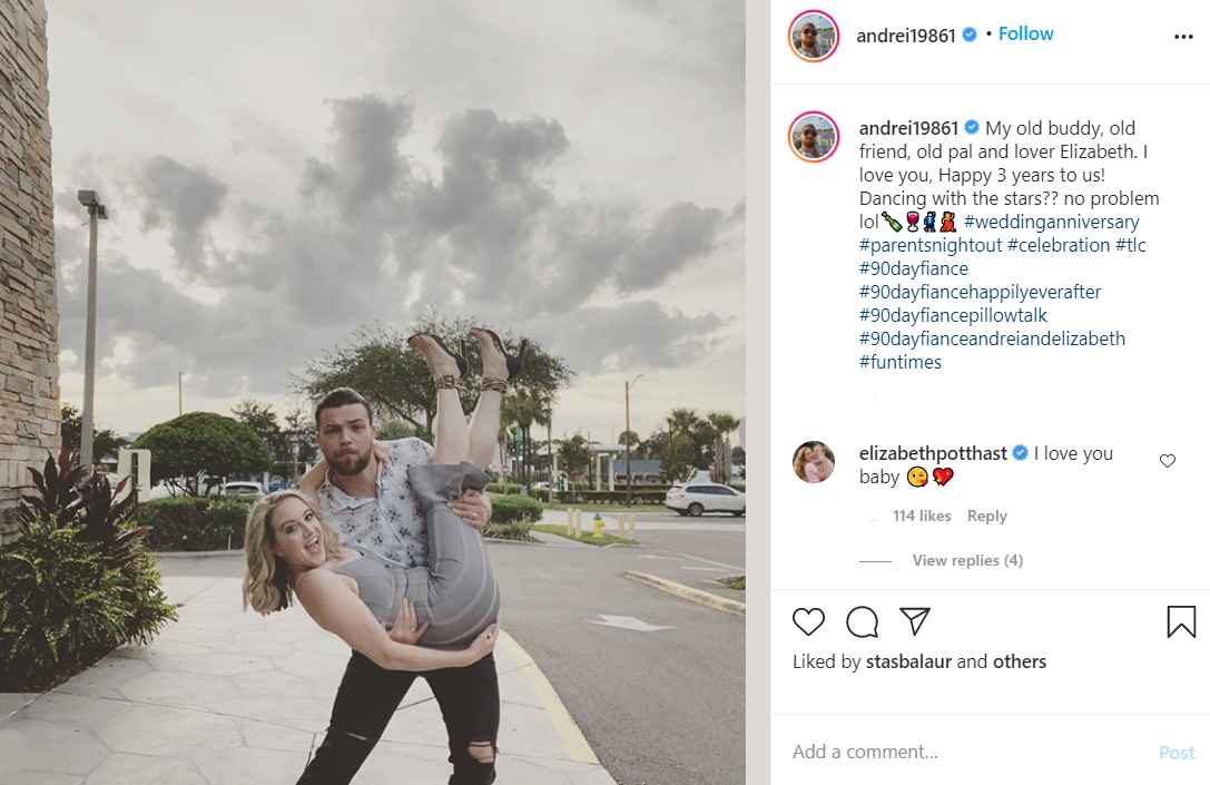 Andrei and Elizabeth of 90 Day Fiance
