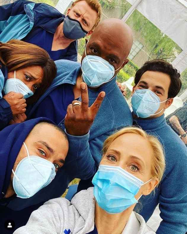 The cast of Grey's Anatomy