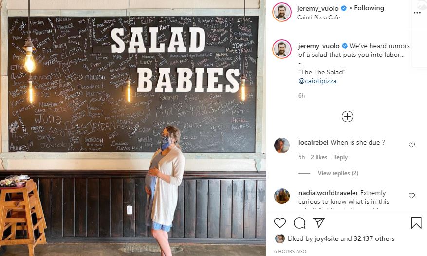 Jinger Duggar pregnancy salad