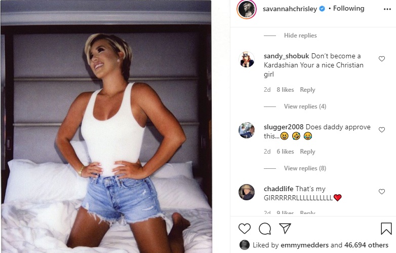 Savannah chrisley sexy pictures