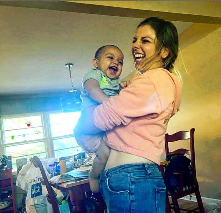 90 Day Fiance star Ariela Weinberg with baby Aviel