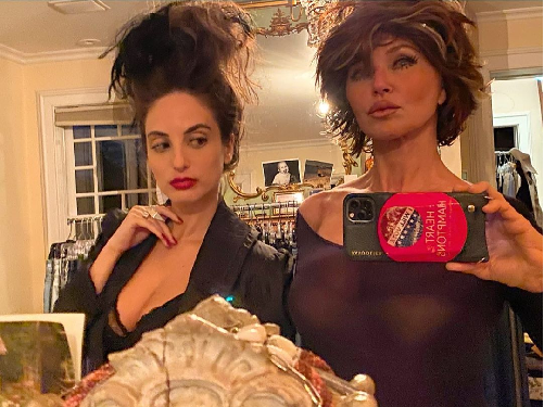 christie brinkley as lisa rinna instagram