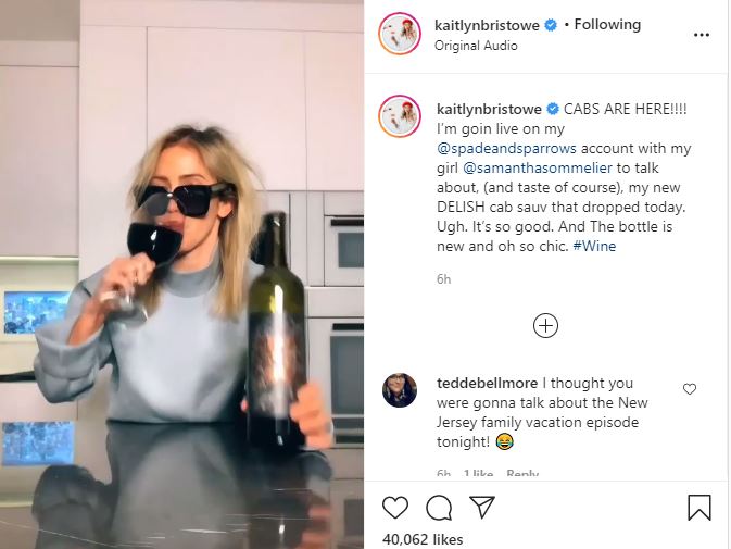 Kaitlyn Bristowe launches new wine