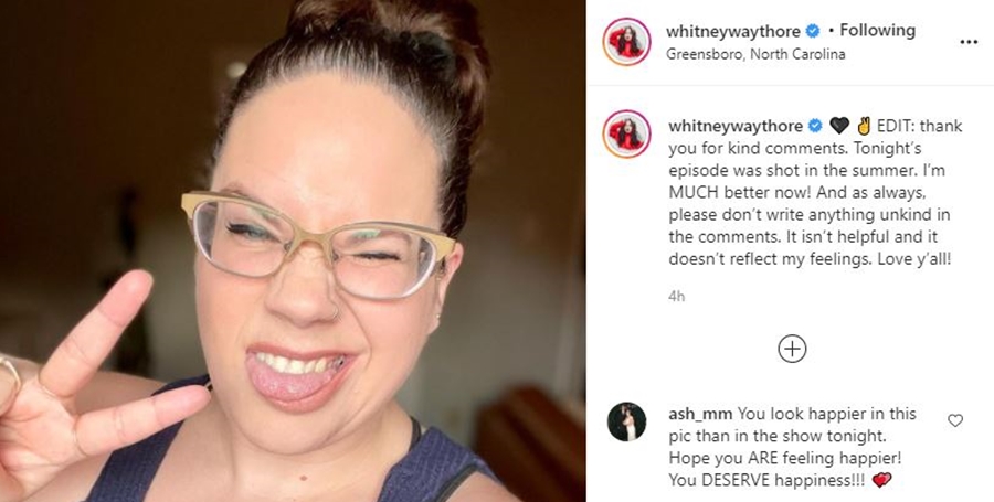 Whitney Way Thore much better