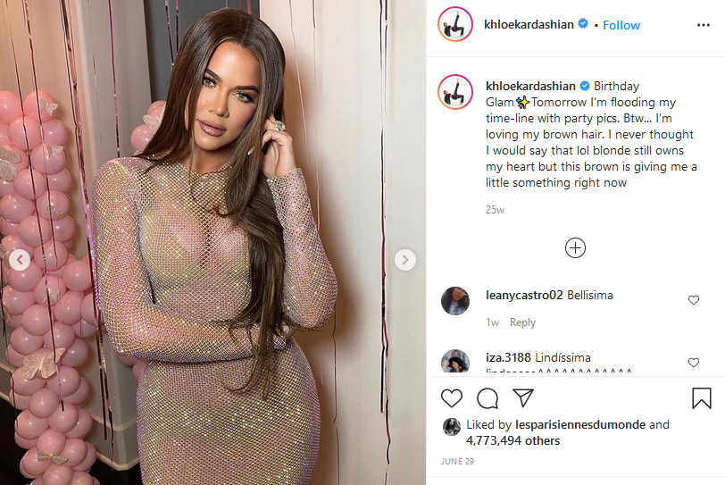 khloe kardashian instagram