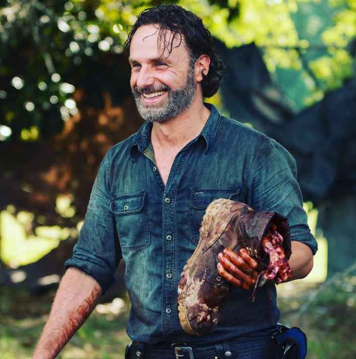 Andrew Lincoln as Rick Grimes in The Walking Dead