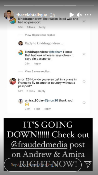 90 day fiance instagram comments