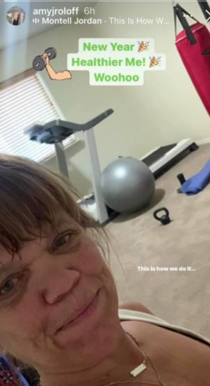 Amy Roloff Hits The Gym New Year New Me