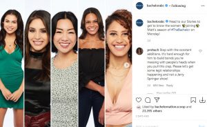 The Bachelor ABC Instagram