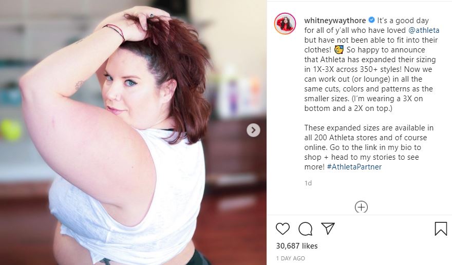 Whitney Way Thore Flaunts Sexy New Outfit