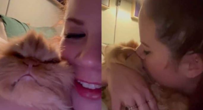 Whitney Way Thore Gets Kisses