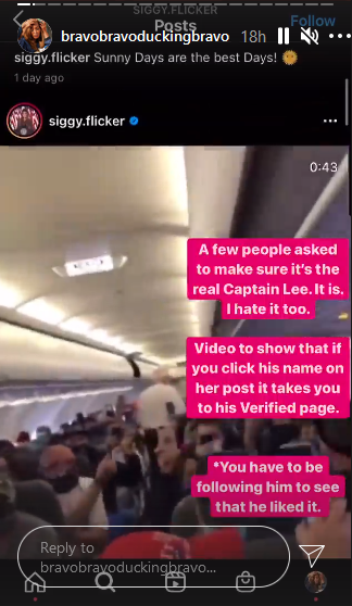 captain lee instagram stories