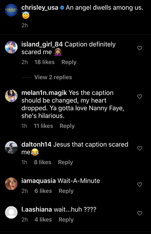 Nanny Faye Instagram