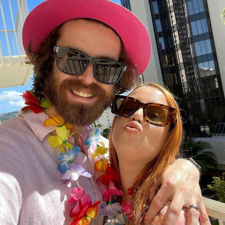 90 Day Fiance stars Jess Caroline and Brian Hanvey on honeymoon in Hawaii