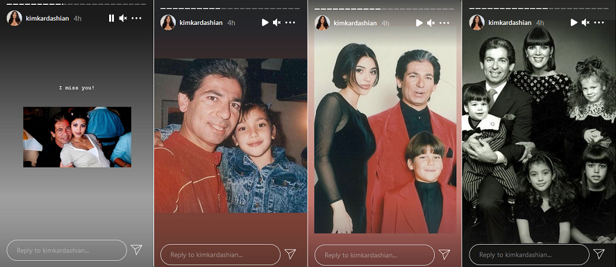 [Credit: Kim Kardashian/Instagram Stories]