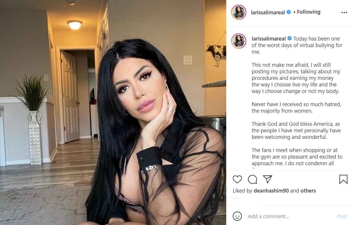 Larissa dos Santos Lima of 90 Day Fiance