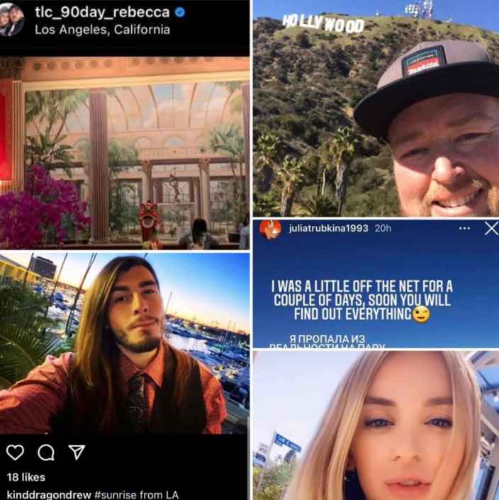 90 Day Fiance cast members in Los Angeles