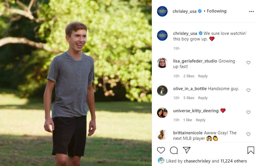 Chrisley Knows Best Fans Gush Over Young Teen Grayson
