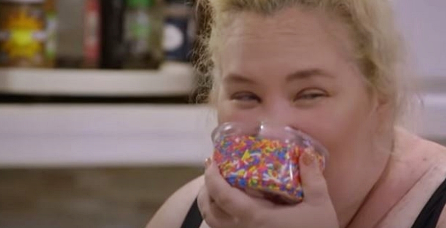 Mama June Stuffs Her Face