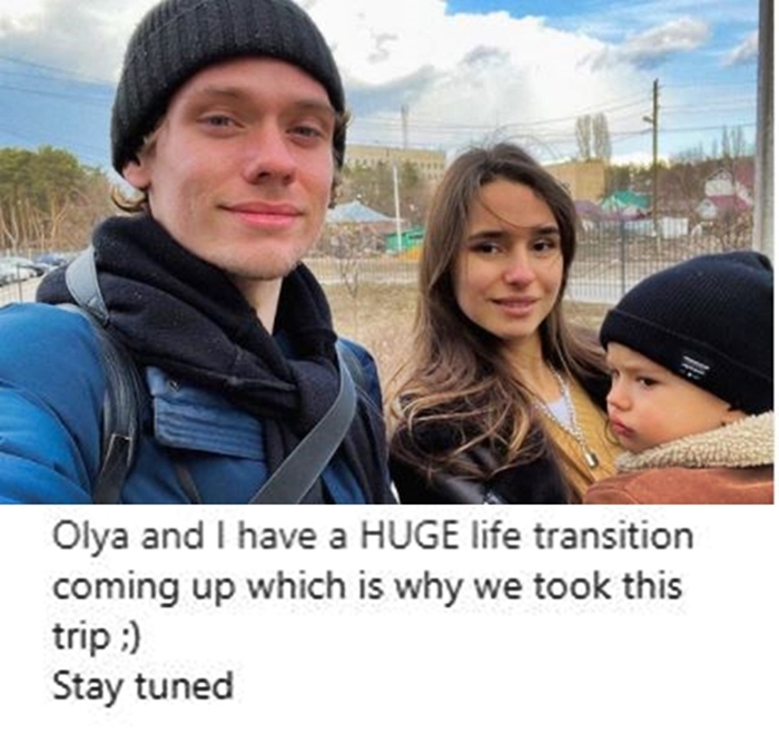 Steven Frend & Olga Relocating To Russia2