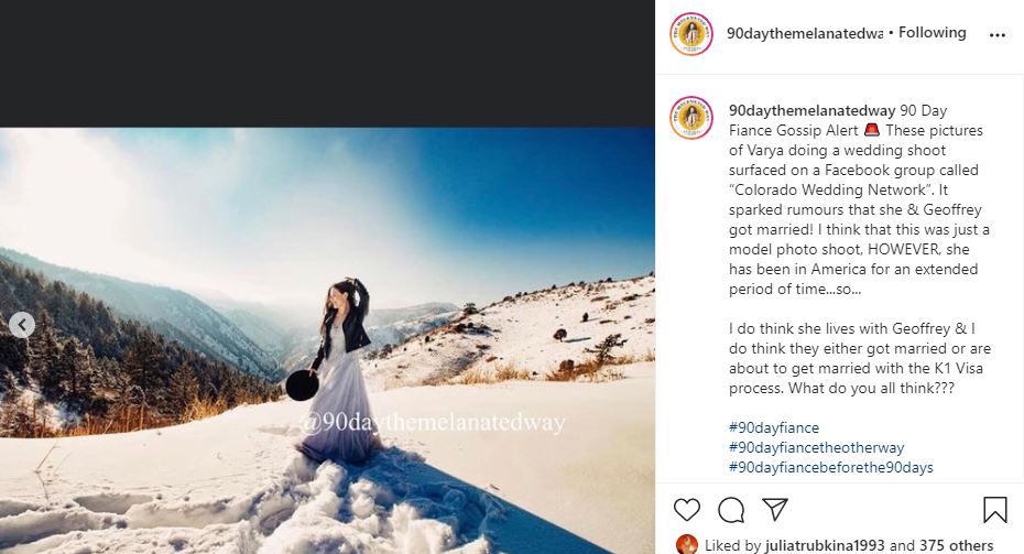 Varya Malina Marry Geoffrey Paschel In Colorado