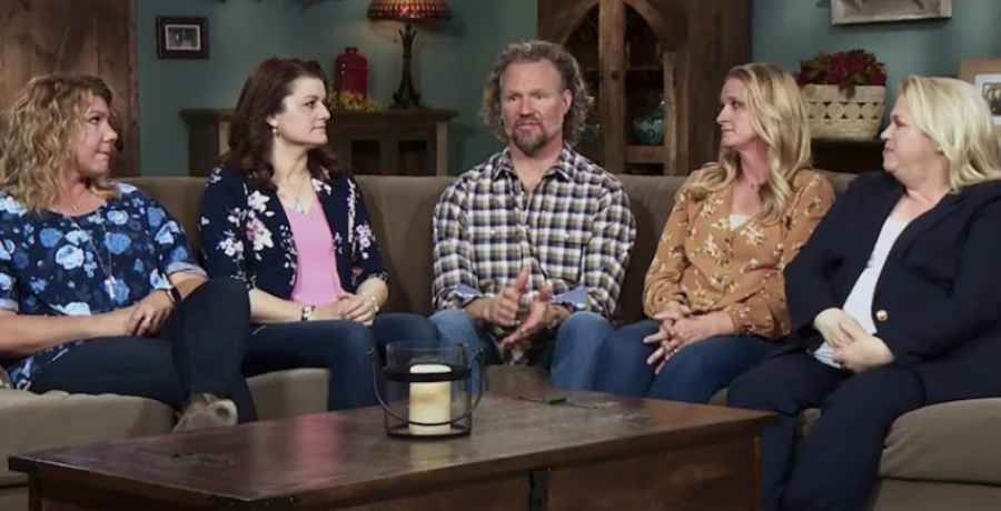 Kody Brown and his four wives on Sister Wives