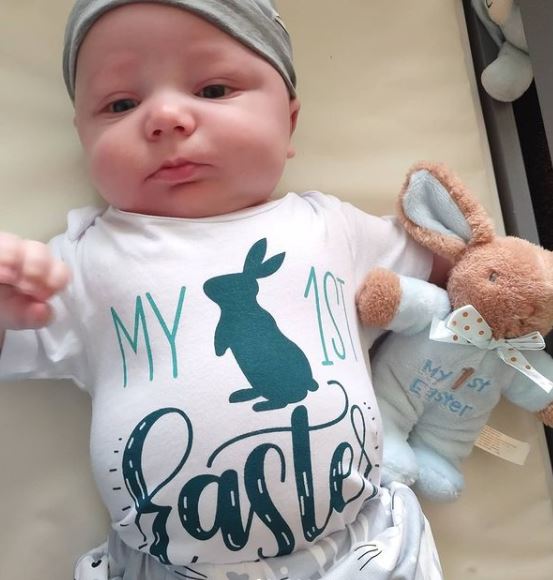 Amy Halterman's Baby Easter