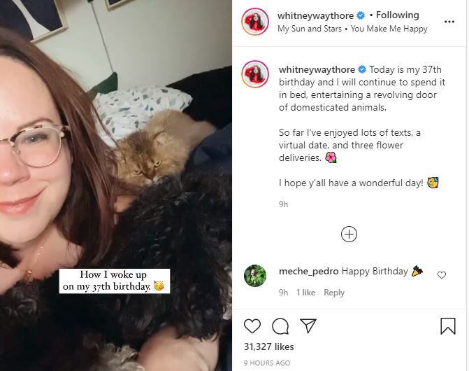 MBFFL star Whitney Turns 37 Years Old