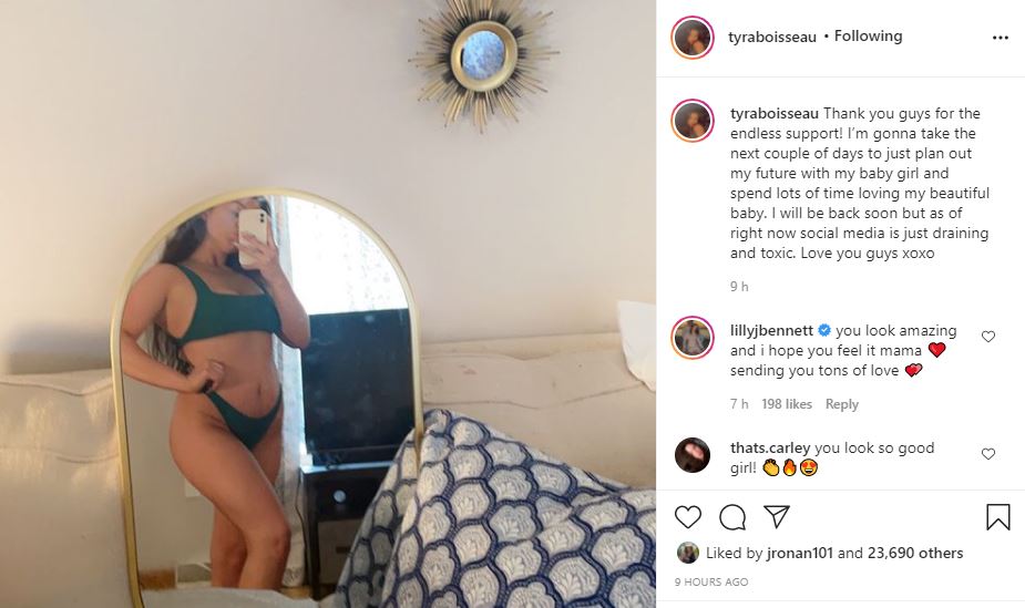 Unexpected Star Tyra Boisseau Takes A Break From Instagram