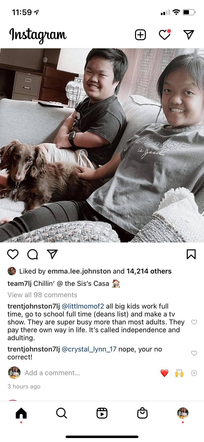 Do Trent And Amber Johnston Pay For The Older Kids New Accommodation - 7 Little Johnstons