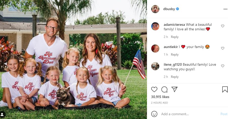 OutDaughtered Family Photo Memorial Day See The Busbys Twinning