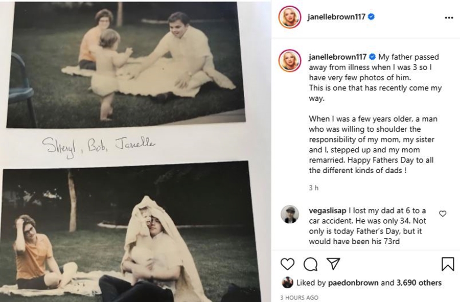 Sister Wives Janelle Brown Shares Rare Photo Of Her Father