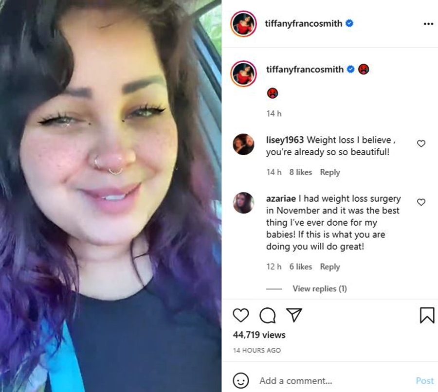 Tiffany Franco Smith Goes In For Huge Surgery - What For