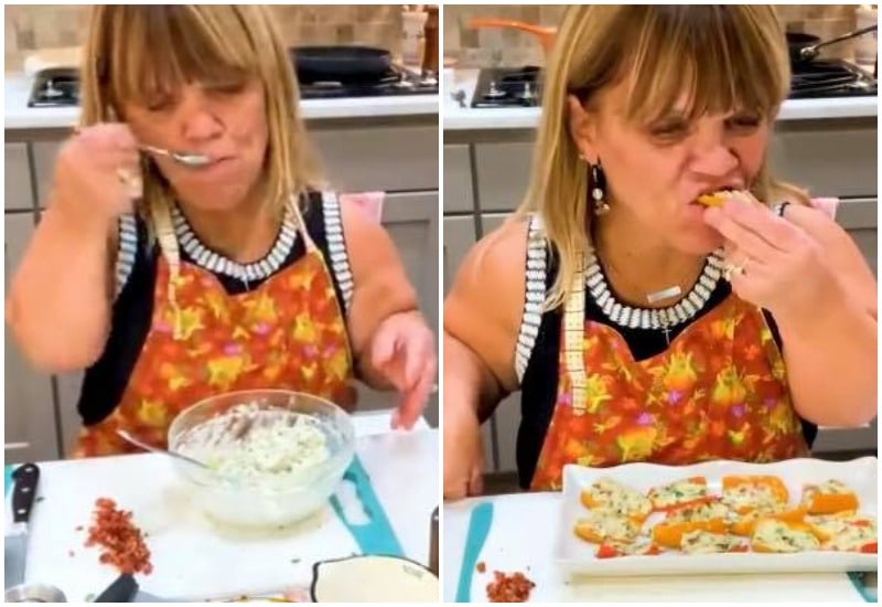 Amy Roloff Cooking Eating Gross