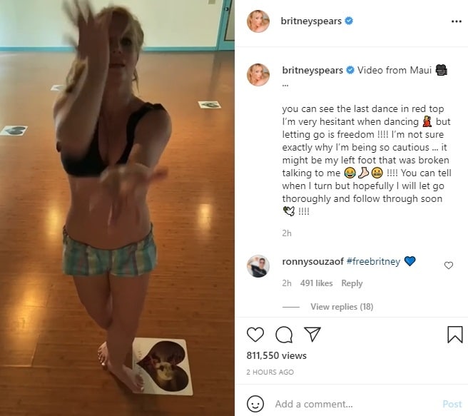 Britney Spears dance