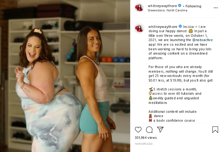 Credit: Whitney Way Thore/Instagram