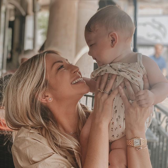 Stassi Schroeder and daughter Hartford via Instagram