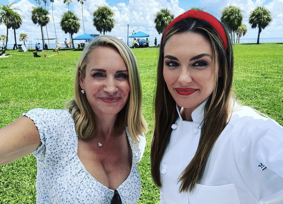 Taylor Cole, Andrea Canning, Hallmark-https://www.instagram.com/p/CTEGlwDr3yI/