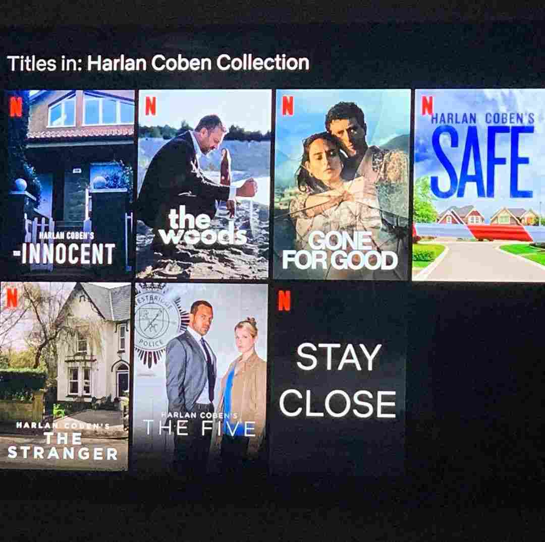 Netflix releasing series of Harlan Coben's Stay Close