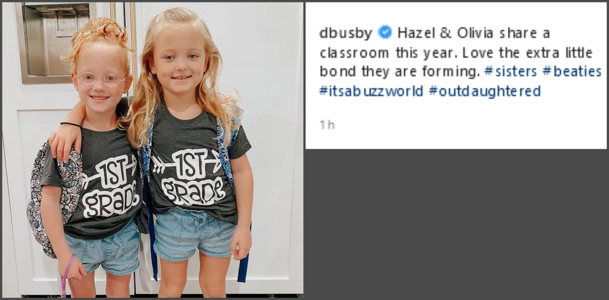 Hazel and Olivia Busby via Instagram
