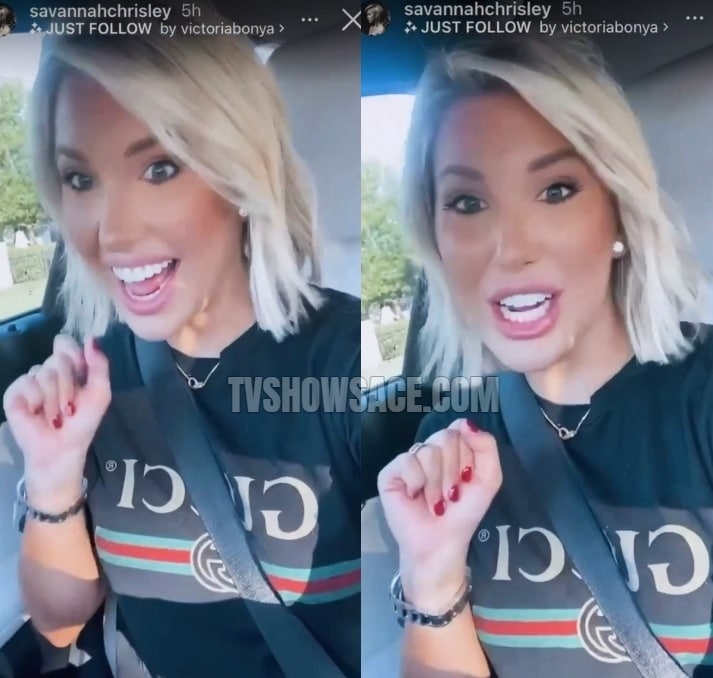 Savannah Chrisley Car Rant Instagram