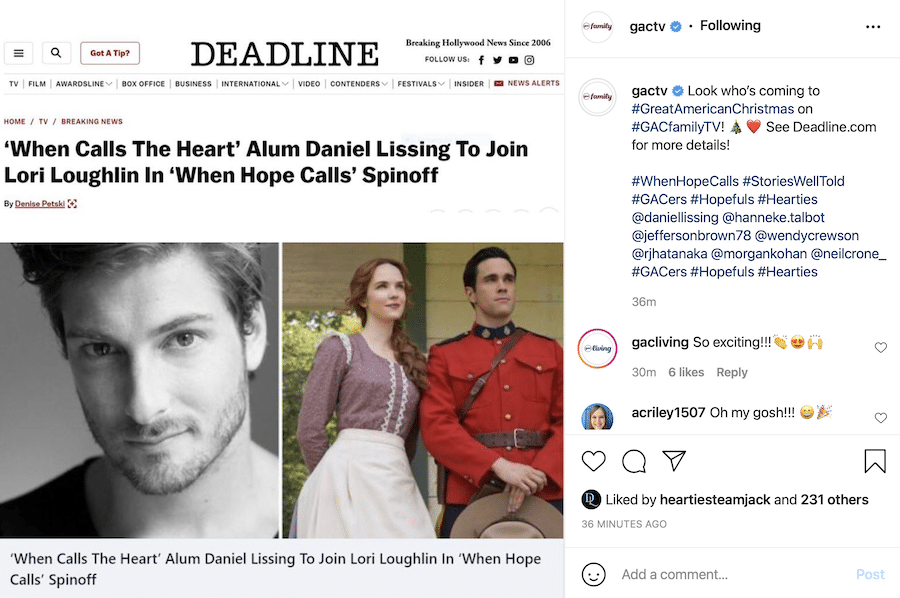 Daniel Lissing, https://www.instagram.com/p/CUm9C0hL2m9/