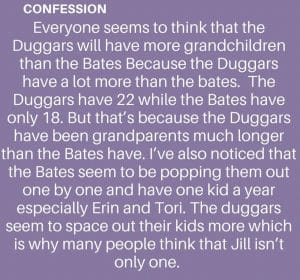 Duggar Bates Confessions