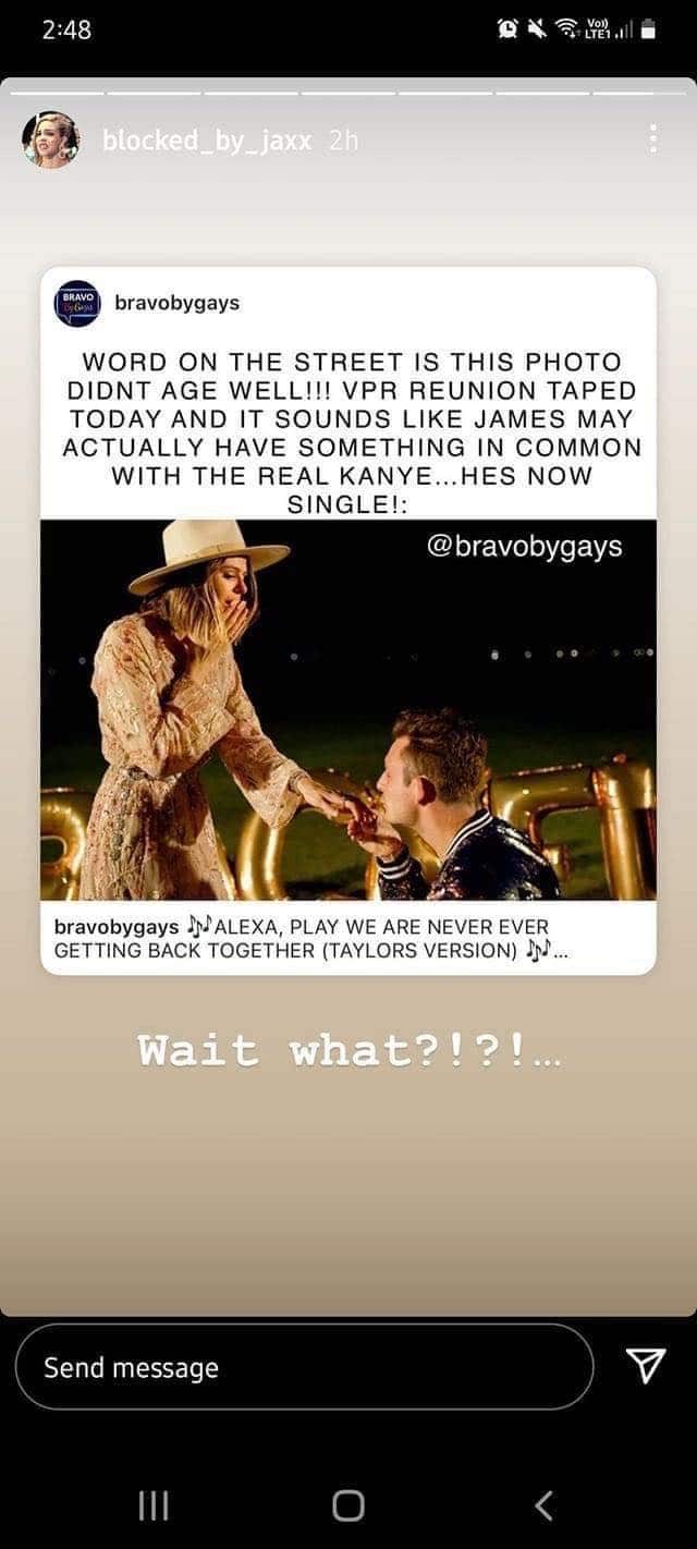 James Kennedy, Raquel Leviss Split Rumors [Screenshot | Instagram]