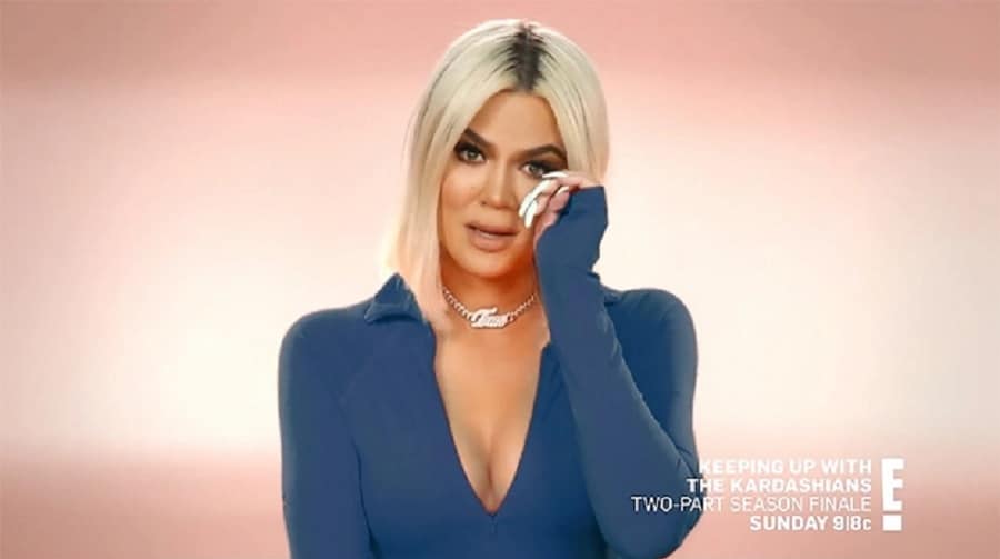 Khloe Kardashian Cries Over Cheating Tristan [Screenshot | YouTube]